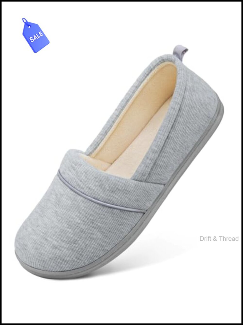 Women's Comfy Memory Foam Loafer Slippers Non-Slip House Shoes